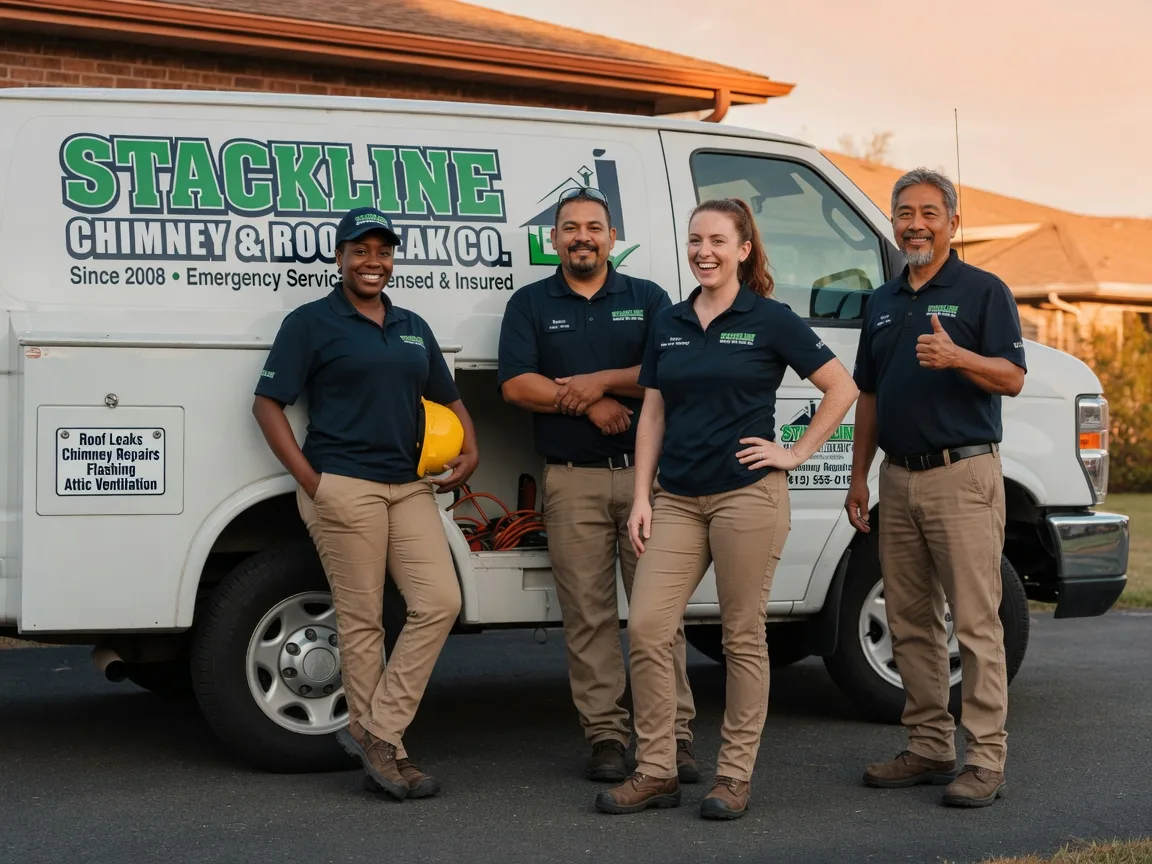 Chimney flashing repair company in Reeds Spring, MO